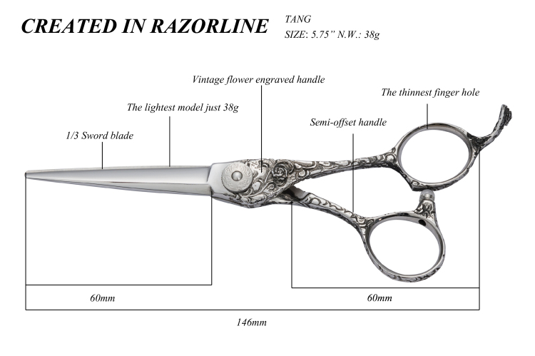 vintage hair scissors